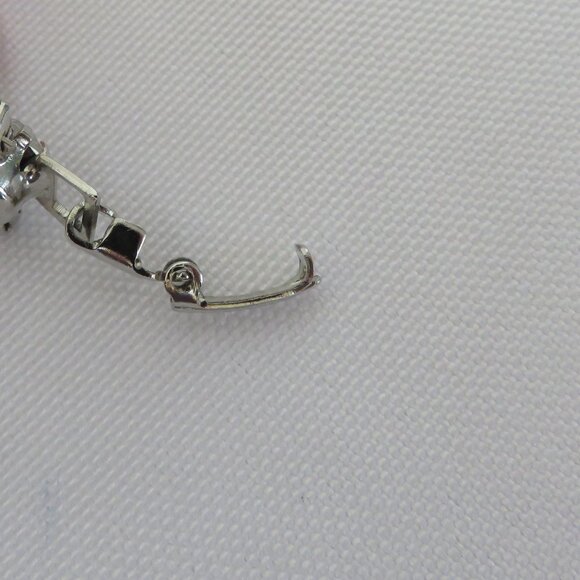 Rhinestone and Silvertone Bracelet 7"...................1224 - Picture 6 of 6